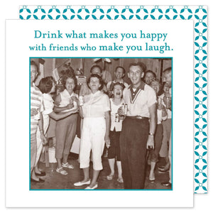 Shannon Martin-Cocktail Napkins- Drink Happy