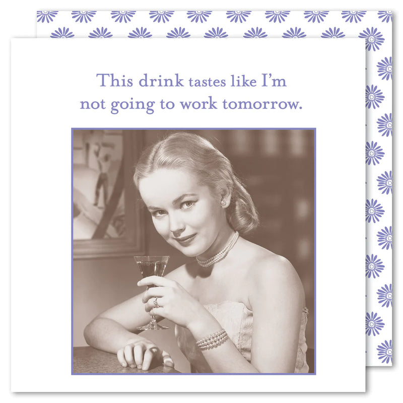 Shannon Martin-Cocktail Napkins- This Drink Tastes Like
