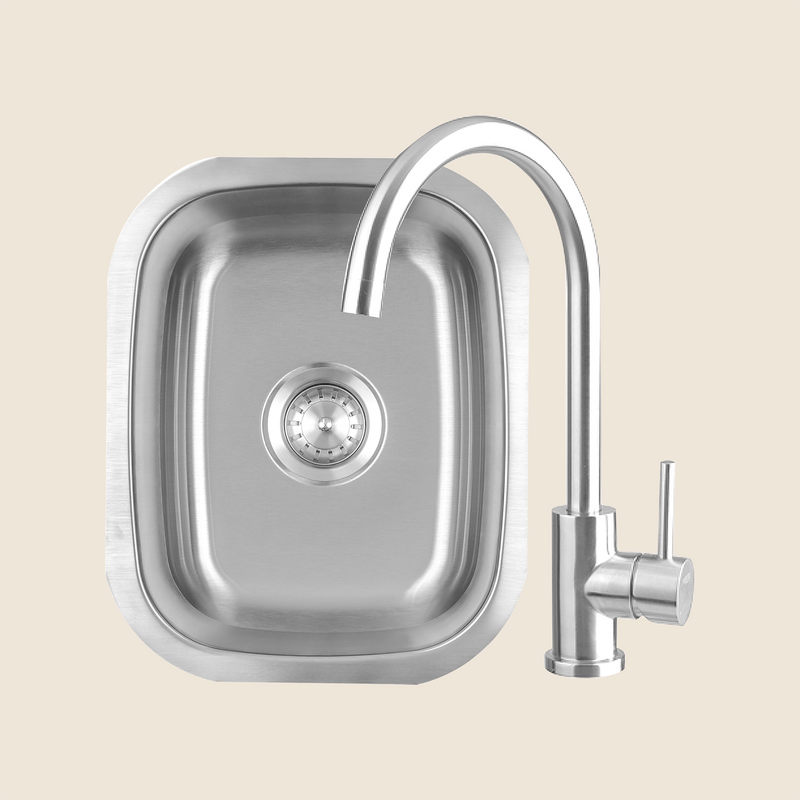 Summerset 19x15 Undermount Sink/Faucet