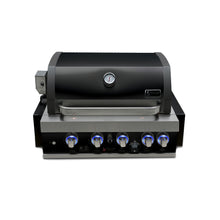 Load image into Gallery viewer, MONT ALPI 32&quot; BLACK STAINLESS STEEL BUILT-IN GRILL-MABi400-BSS
