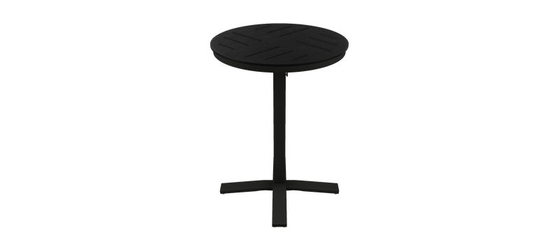 30" Round Marine Grade Dash Polymer Bar Table/Pub Table