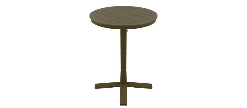 30" Round Marine Grade Dash Polymer Bar Table/Pub Table