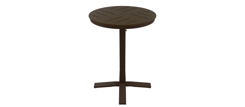 30" Round Marine Grade Dash Polymer Bar Table/Pub Table