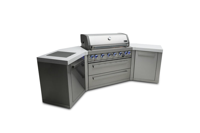 MONT ALPI 6-BURNER ISLAND WITH 45-DEGREE CORNERS-MAi805-45