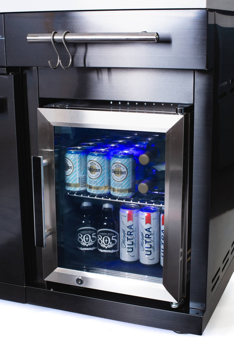 MONT ALPI COMPACT ISLAND WITH REFRIGERATOR-MA-957FC