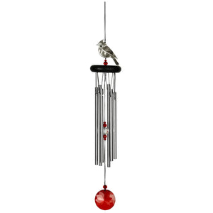 Crystal Hummingbird or Cardinal Chime