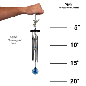 Crystal Hummingbird or Cardinal Chime