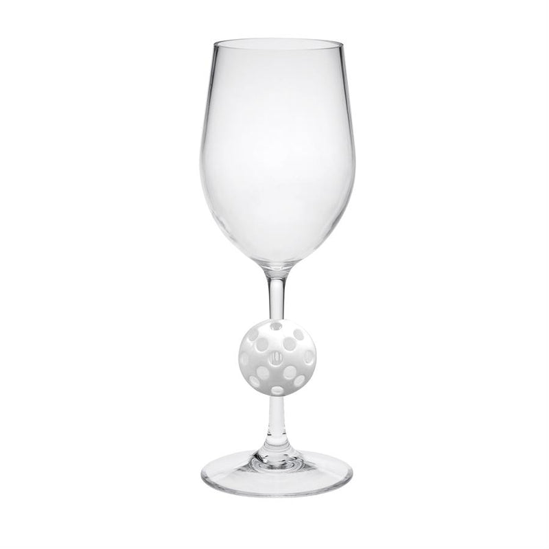 LeadingWare- 12 oz -Pickleball Stem Wine Glass