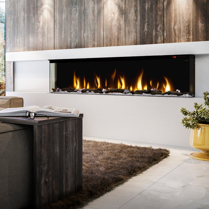 Bold Multi-View Electric Fireplace