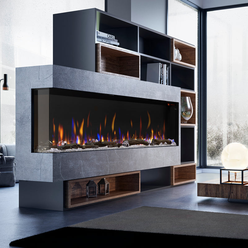 Bold Multi-View Electric Fireplace