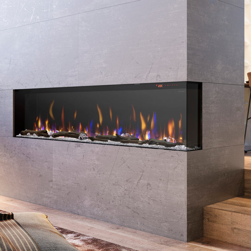 Bold Multi-View Electric Fireplace