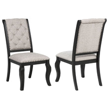 Load image into Gallery viewer, Kinzler - Side Chairs (Set of 2) - Tan / Black
