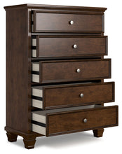 Load image into Gallery viewer, Danabrin - Five Drawer Chest - Brown
