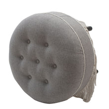 Load image into Gallery viewer, Yolanda - Round Upholstered Accent Ottoman
