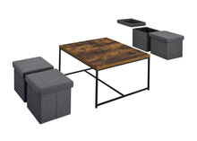 Load image into Gallery viewer, Caitlin - Wood Grain 5 Piece Coffee Table (Set of 5)
