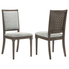 Load image into Gallery viewer, Perkins - Upholstered Dining Side Chair (Set of 2) - Dark Brown
