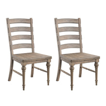 Load image into Gallery viewer, Ladderback Dining Chairs, (Set of 2) - Taupe
