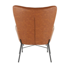 Load image into Gallery viewer, Izzy - Industrial Lounge Chair &amp; Ottoman Set
