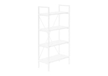 Load image into Gallery viewer, Bookshelf, Bookcase, 4 Tier, Office, Bedroom, Contemporary, Modern
