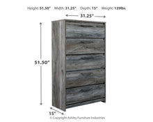 Load image into Gallery viewer, Baystorm - Panel Bedroom Set - Gray
