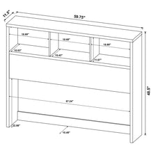 Load image into Gallery viewer, Geary - Bookcase Headboard With Open Cubbies
