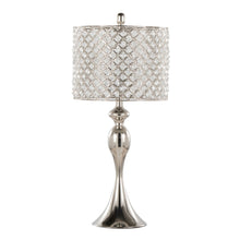 Load image into Gallery viewer, Ashland - Contemporary Table Lamp Square Clear Crystal (Set of 2) - Polished Nickel
