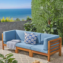 Load image into Gallery viewer, Oana - 3 Piece Sofa Set With Water Resistant Cushions
