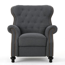 Load image into Gallery viewer, Modern Manual Push Back Recliner Chair
