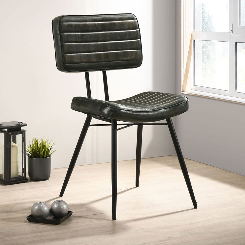 Molly - Upholstered Dining Chair (Set of 2) - Espresso