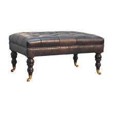 Load image into Gallery viewer, Buffalo - Ottoman With Castor Legs
