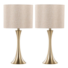 Load image into Gallery viewer, Lenuxe - Contemporary &amp; Modern Design Table Lamp (Set of 2)
