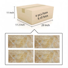Load image into Gallery viewer, Natural Marble Polished Tile For Wall And Floor (Set of 4)
