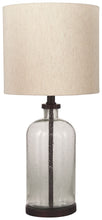 Load image into Gallery viewer, Bandile - Glass Table Lamp  - Clear / Bronze Finish
