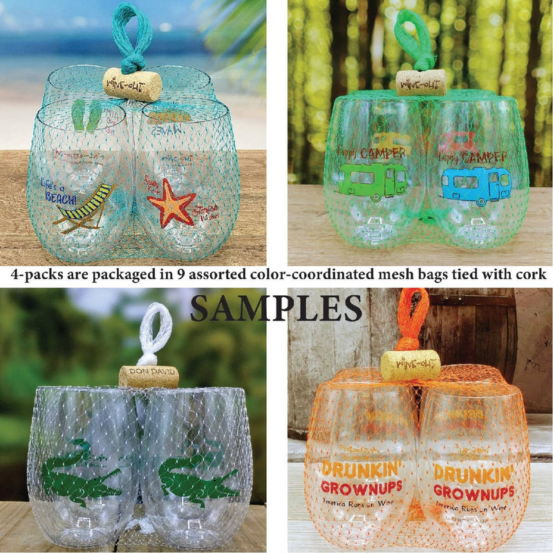 Wine-Oh! - RV THERE YET? Shatterproof Wine Glasses
