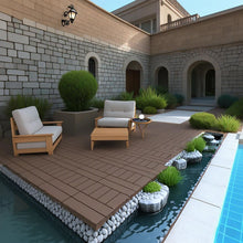 Load image into Gallery viewer, H Style Diy Module Interlocking Patio Deck Tiles
