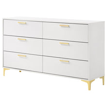 Load image into Gallery viewer, Karena - Rectangular 6 Drawer Dresser - White
