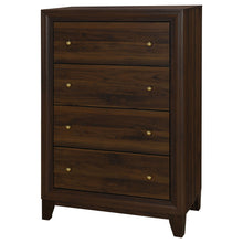 Load image into Gallery viewer, Anza - 4 Drawer Chest Storage Solution - Walnut
