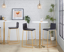 Load image into Gallery viewer, Mara - Contemporary Upholstered Barstool (Set of 2)
