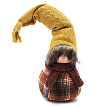 Load image into Gallery viewer, Gnomes Decorations, For Fall Thanksgiving Table Decorations (Set of 2) - Brown / Yellow
