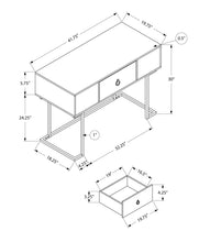 Load image into Gallery viewer, Computer Desk For Home Office, Glossy, Storage Drawer
