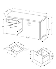 Load image into Gallery viewer, Computer Desk For Home Office, Laptop, Left Right Set - Up, Storage Drawers, Contemporary &amp; Modern
