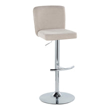 Load image into Gallery viewer, Henry - Contemporary Adjustable Barstool With Swivel &amp; Rounded T Footrest (Set of 2)
