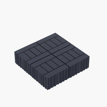 Load image into Gallery viewer, H Style Diy Module Interlocking Patio Deck Tiles
