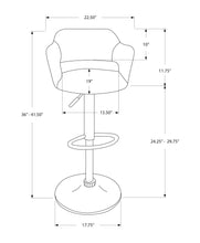 Load image into Gallery viewer, Swivel Stool Bar Height, Adjustable Versatile Seating, Contemporary &amp; Modern
