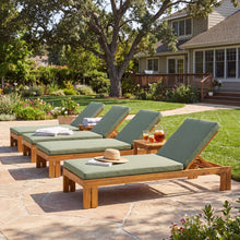 Load image into Gallery viewer, Outdoor Chaise Lounge With 5 Position Adjustable Backrest
