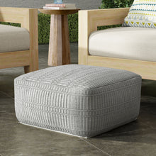 Load image into Gallery viewer, Safford - Square Outdoor / Indoor Pouf

