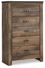 Load image into Gallery viewer, Trinell - Five Drawer Chest - Brown
