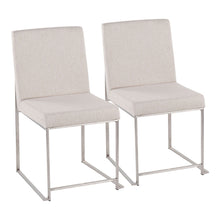 Load image into Gallery viewer, Fuji - Contemporary High Back Dining Chair, Modern Elegance (Set of 2)
