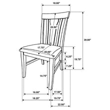 Load image into Gallery viewer, Auburn - Dining Side Chair (Set of 2) - Natural / Light Brown
