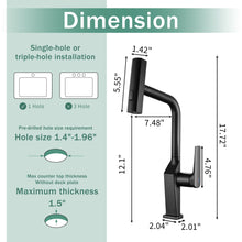 Load image into Gallery viewer, Touchless Kitchen Faucet With LED Display
